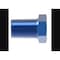 Aeroquip 3/8 Inch Male X 1/8 Inch Female, Anodized, Blue, Aluminum FCM2138 - alternate 5